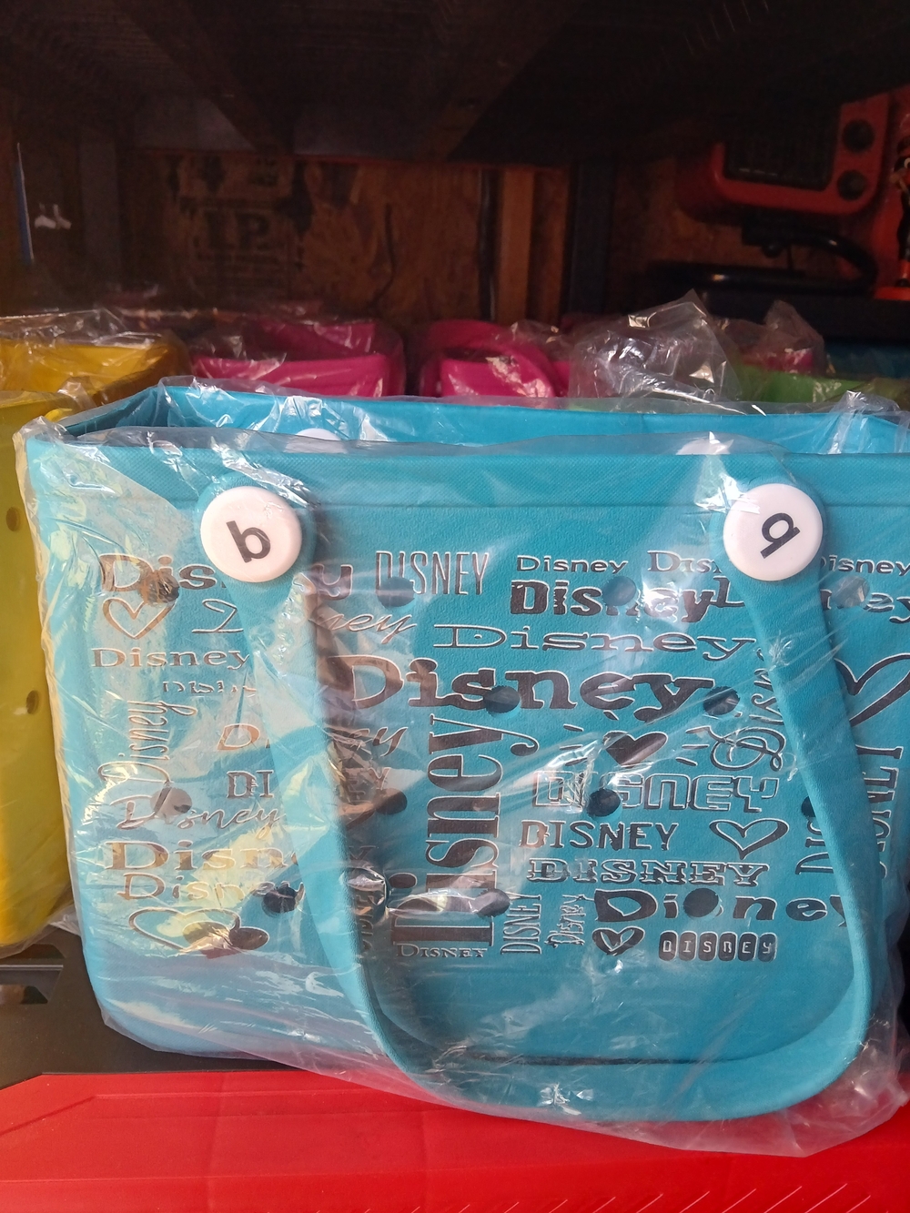 Disney Blue Small size - bogg like bag